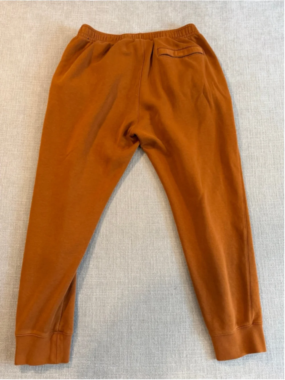 Nike CLUB FLEECE JOGGER PANTS tawny orange mens size large